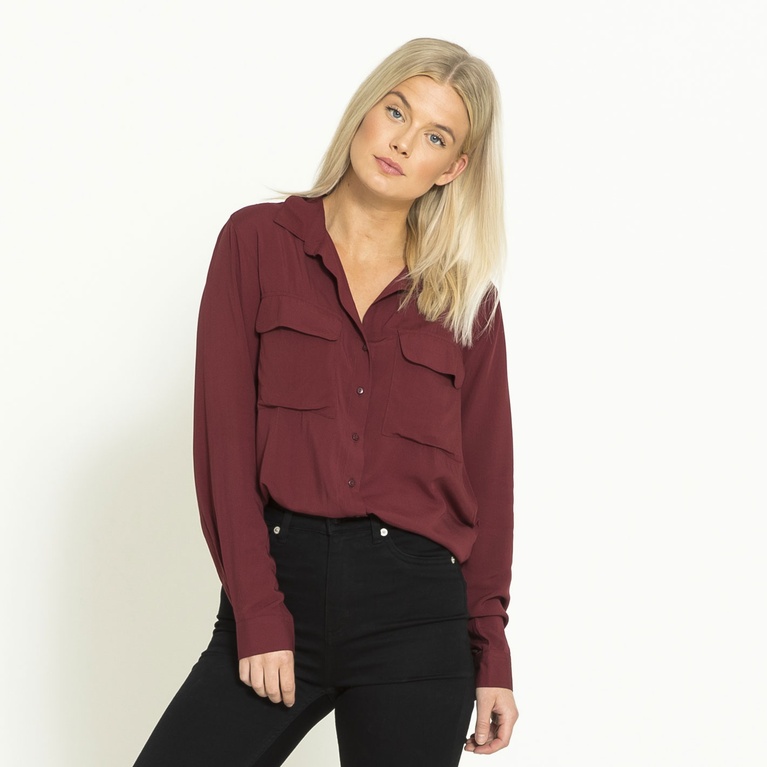 Pocket Blouse"Sia" Pocket Blouse"Sia"